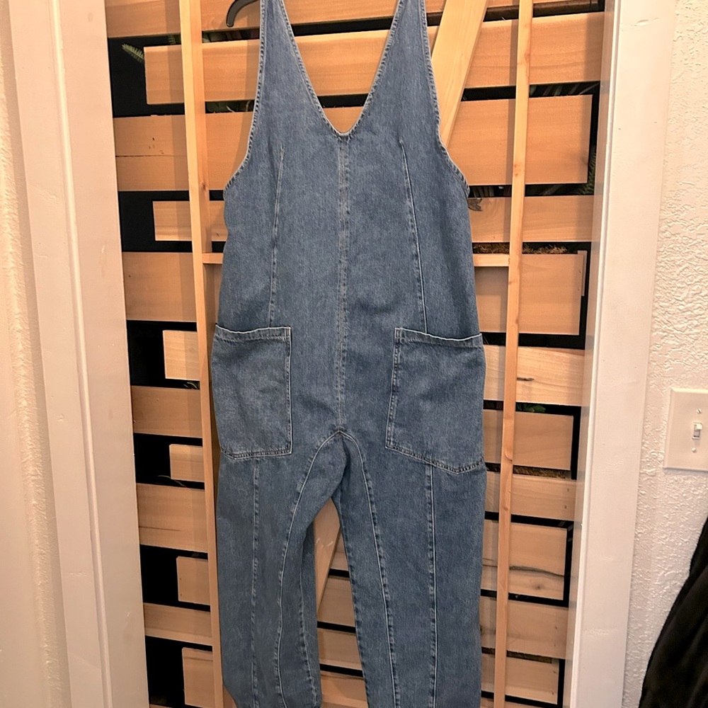 Free People Super Chic Overalls